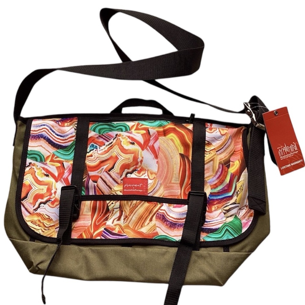 NEW Free People Movement x Manhattan Portage messenger bag - Picture 5 of 10